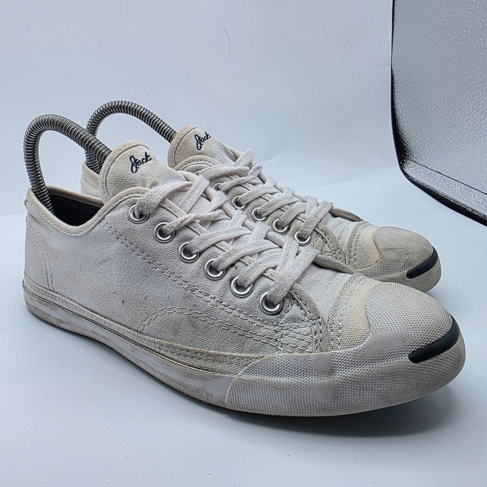 Converse Jack Purcell Womens Size 7 White Sneaker Shoes Casual Outdoors 146430C
